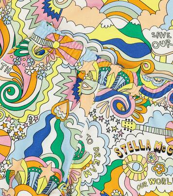 Printed cotton sweatshirt and sweatpants set | Stella McCartney Kids