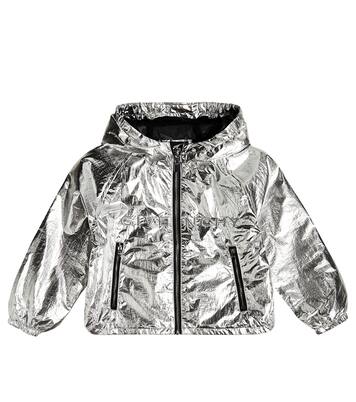 Logo metallic jacket | Givenchy Kids
