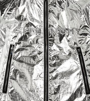 Logo metallic jacket | Givenchy Kids