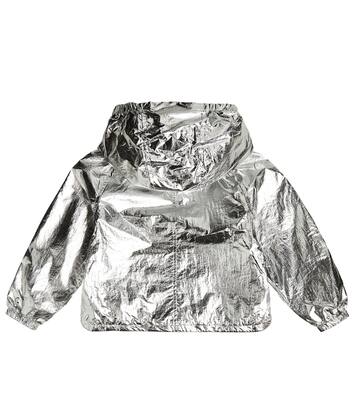 Logo metallic jacket | Givenchy Kids