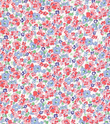 Ruffle-trimmed floral cotton top | Polo Ralph Lauren Kids