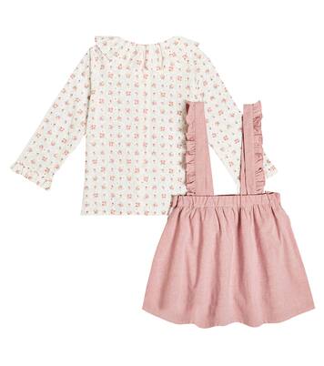 Agata cotton-blend shirt and skirt | La Coqueta