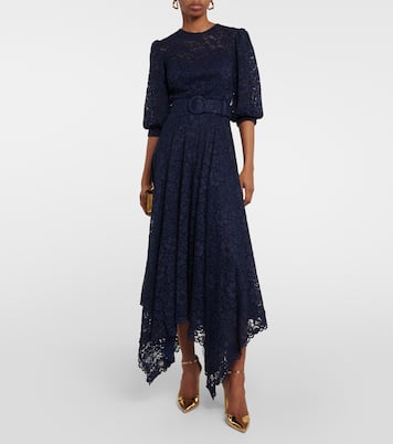 Midikleid aus Spitze | Costarellos