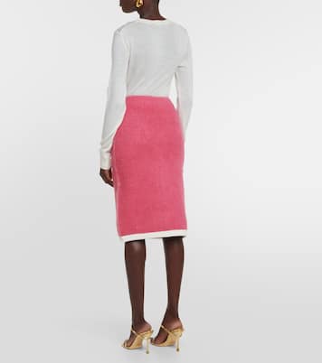 Midirock aus Wolle und Kaschmir | Xu Zhi