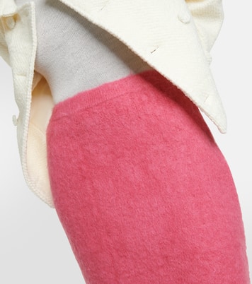 Midirock aus Wolle und Kaschmir | Xu Zhi