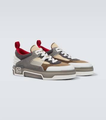 Baskets Astroloubi en cuir et daim | Christian Louboutin