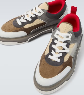Baskets Astroloubi en cuir et daim | Christian Louboutin