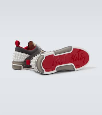 Baskets Astroloubi en cuir et daim | Christian Louboutin