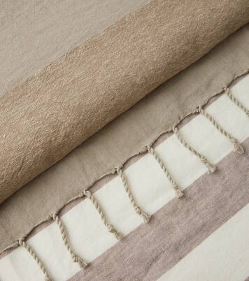 شال واسع من الكتّان | Brunello Cucinelli