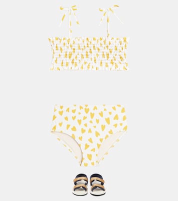 Mikaela printed smocked bikini | Liewood