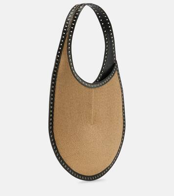 One Piece Medium paper straw shoulder bag | Alaïa