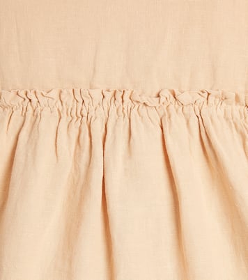 Janne tiered linen dress | Donsje