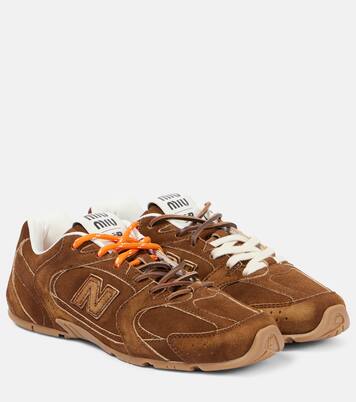 x New Balance 530 SL suede sneakers | Miu Miu