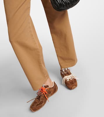 x New Balance 530 SL suede sneakers | Miu Miu