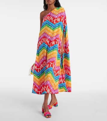 Midikleid Valentino Chevron 24 aus Seide | Valentino