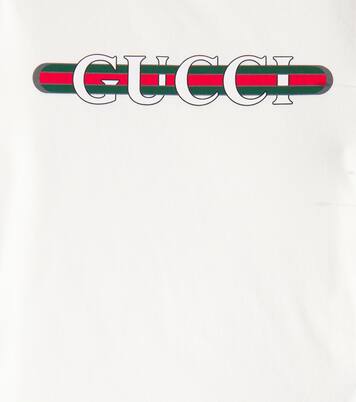 Logo cotton jersey T-shirt | Gucci Kids