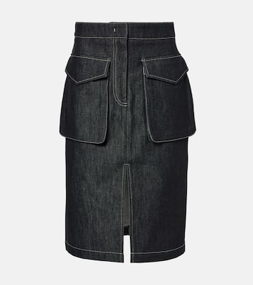 Denim pencil skirt | CO