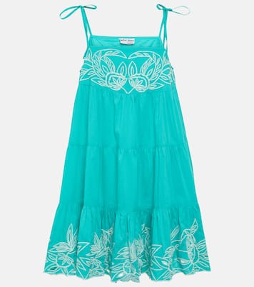 Robe brodée en coton | Juliet Dunn