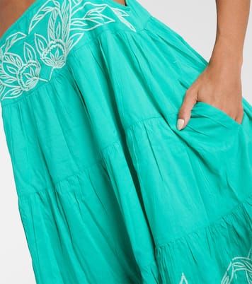 Robe brodée en coton | Juliet Dunn