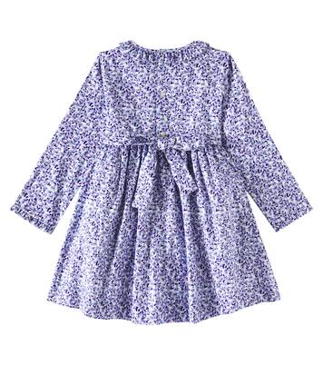 Manzanilla smocked floral cotton dress | La Coqueta