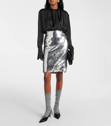 Sequined midi skirt | Magda Butrym