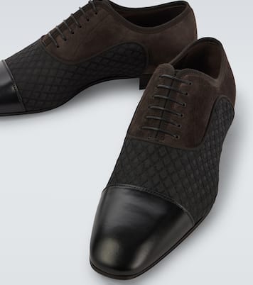Richelieu Greggo en cuir et daim | Christian Louboutin