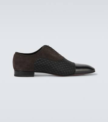 Richelieu Greggo en cuir et daim | Christian Louboutin