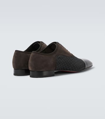 Richelieu Greggo en cuir et daim | Christian Louboutin