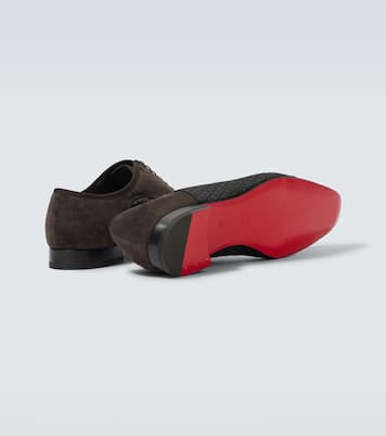 Richelieu Greggo en cuir et daim | Christian Louboutin