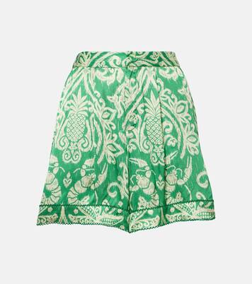 Lulu printed shorts | Poupette St Barth