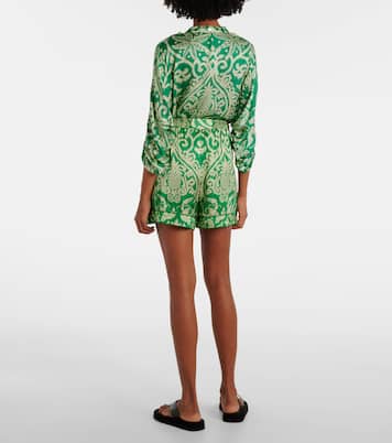 Lulu printed shorts | Poupette St Barth