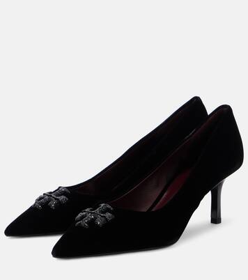 Escarpins Eleanor Pave 65 en velours | Tory Burch