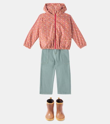 Giacca Eglantine Liberty con cappuccio | Bonpoint