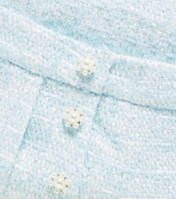 Verzierter Rock aus Bouclé  | Self-Portrait Kids