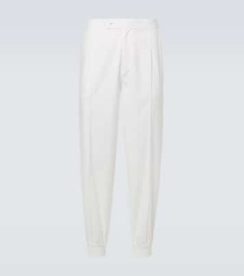 Pleated tapered pants | Brunello Cucinelli