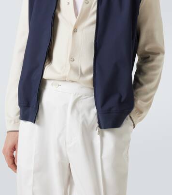 Pleated tapered pants | Brunello Cucinelli