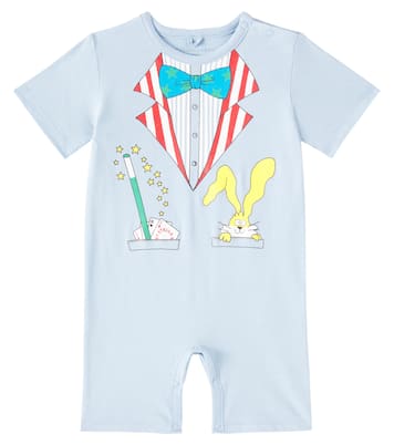Baby printed cotton jumpsuit | Stella McCartney Kids