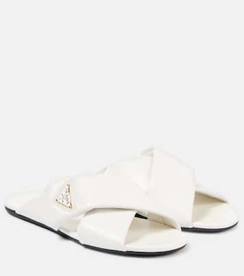Leather sandals | Prada
