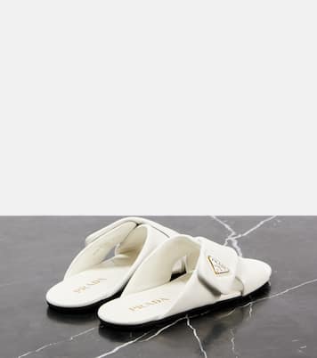 Leather sandals | Prada