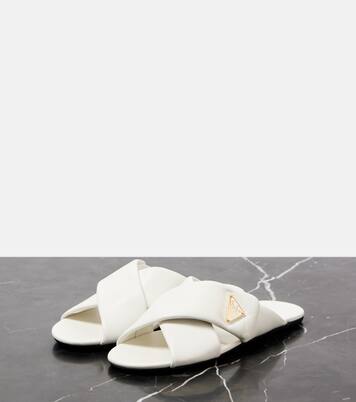 Leather sandals | Prada