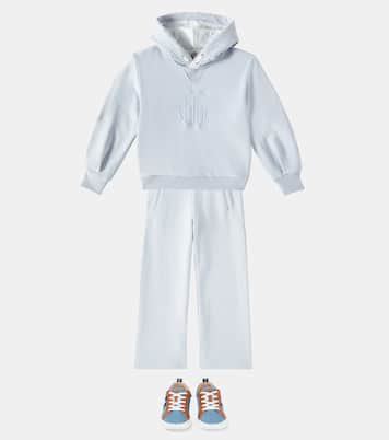 Logo cotton sweatpants | Chloé Kids