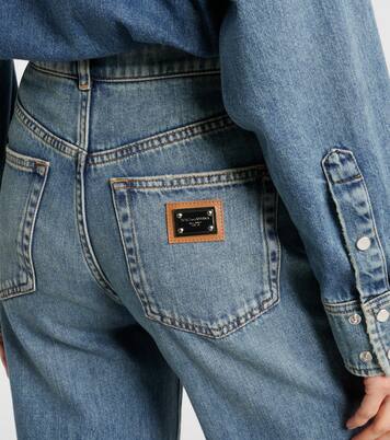 Jean ample à taille haute | Dolce&Gabbana