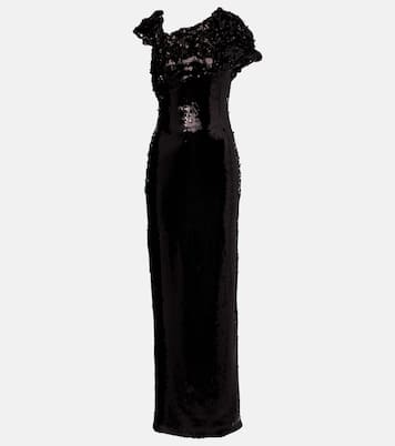 Robe mit Pailletten | Marmar Halim