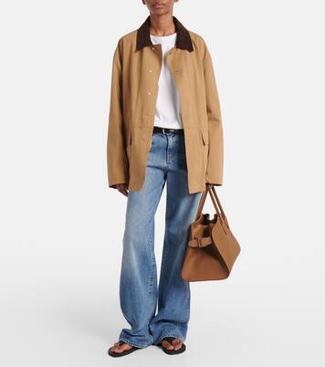 Frank cotton gabardine jacket | The Row