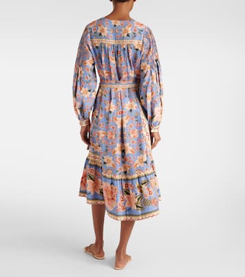 Bedrucktes Midikleid Superbloom Tapestry | Farm Rio