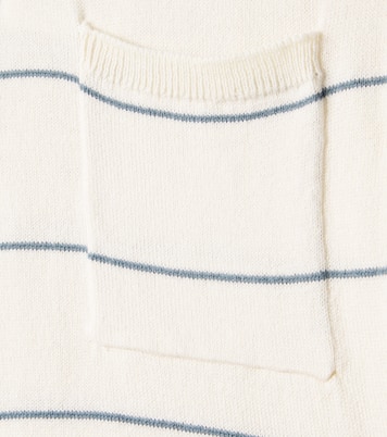 Chandler striped cotton-blend shorts | Rylee + Cru