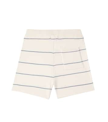 Chandler striped cotton-blend shorts | Rylee + Cru