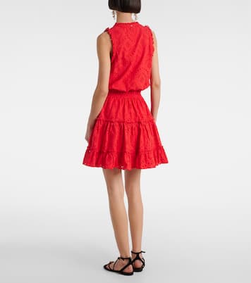 Robe Clara en coton à broderies anglaises | Poupette St Barth