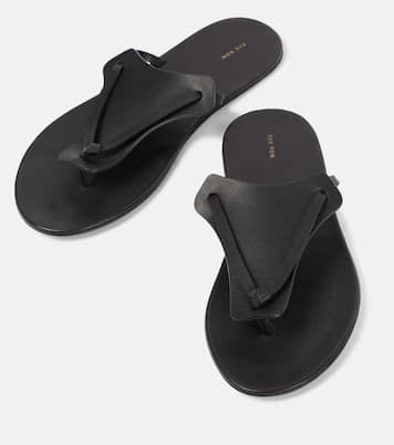 Helena leather thong sandals | The Row