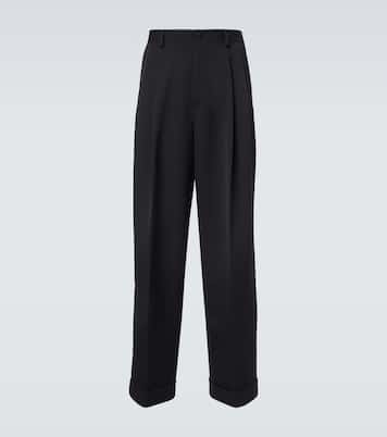 Wool and silk-blend gabardine suit pants | Dolce&Gabbana